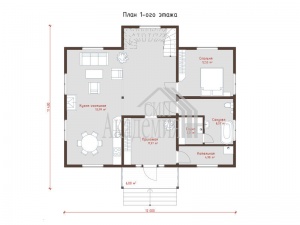 Проект дома VH "05-13" Володарский - Фото 7
