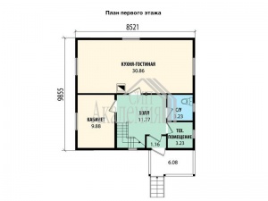 Проект дома VH "08-14" Хельми - Фото 6
