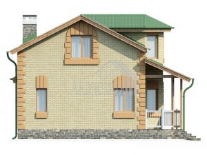 Проект дома VH "105-15-3" Вудсток - Фото 3