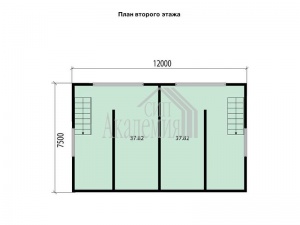 Проект дома VH "13-12" Дуплекс - Фото 7