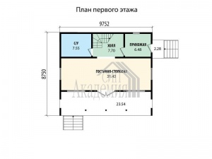 Проект дома VH "32-15" Лауритта - Фото 6