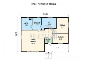 Проект дома VH "27-16" Родриго - Фото 6