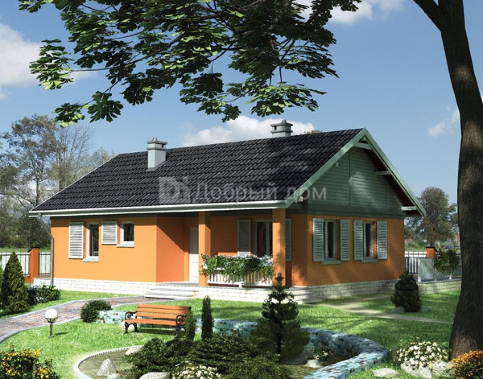 Проект дома Проект дома AS-1090 - Фото 