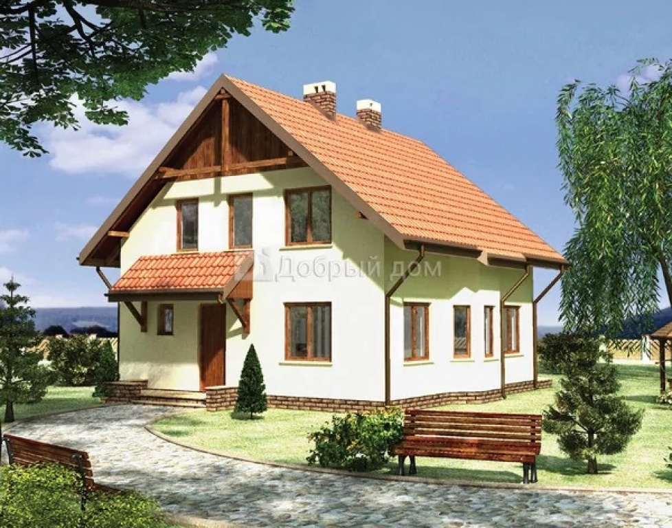 Проект дома Проект дома AS-1175 - Фото 