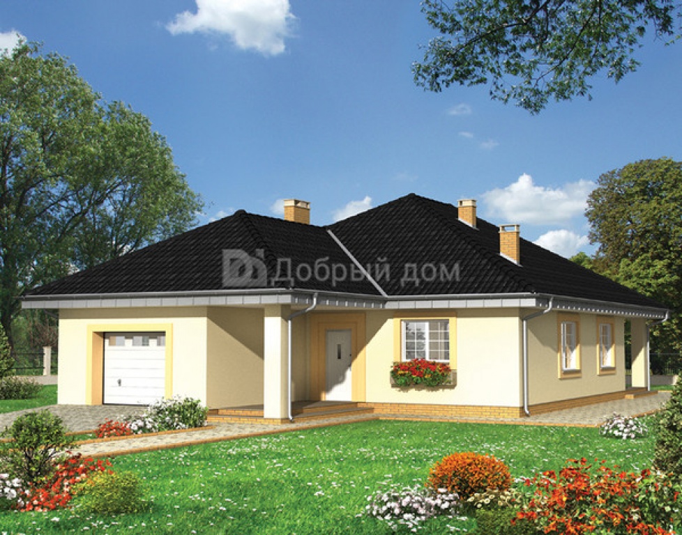 Проект дома Проект дома AS-1402 - Фото 