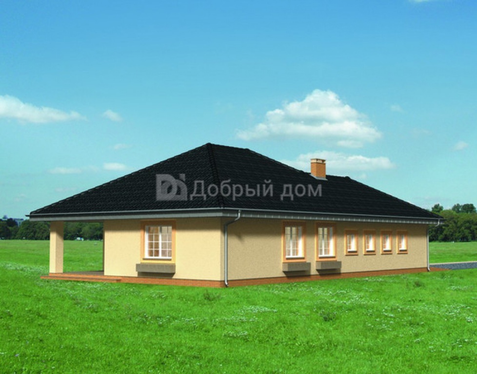 Проект дома Проект дома AS-1402 - Фото 2