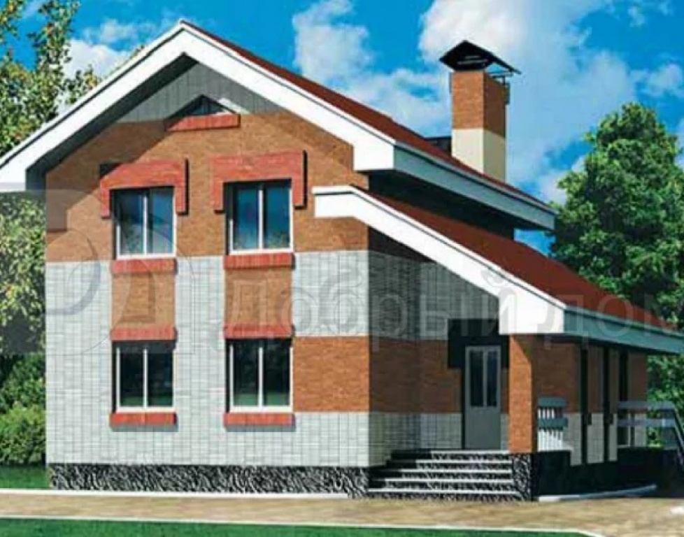 Проект дома Проект дома AS-1628 - Фото 