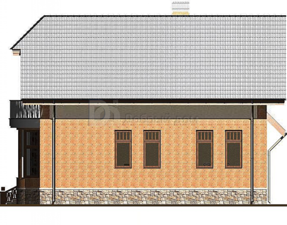 Проект дома Проект дома AS-172 - Фото 6