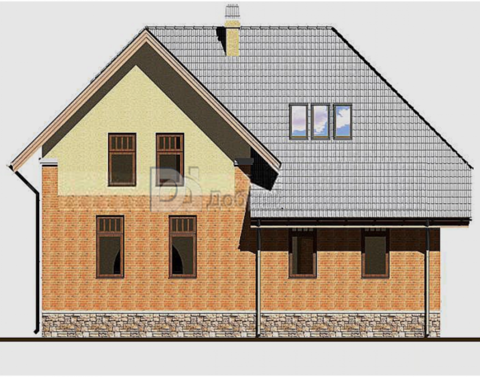 Проект дома Проект дома AS-172 - Фото 3