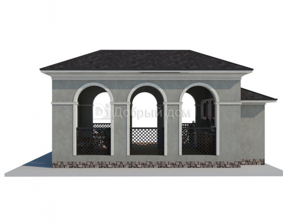 Проект дома Проект беседки AS-2002-6 - Фото 3