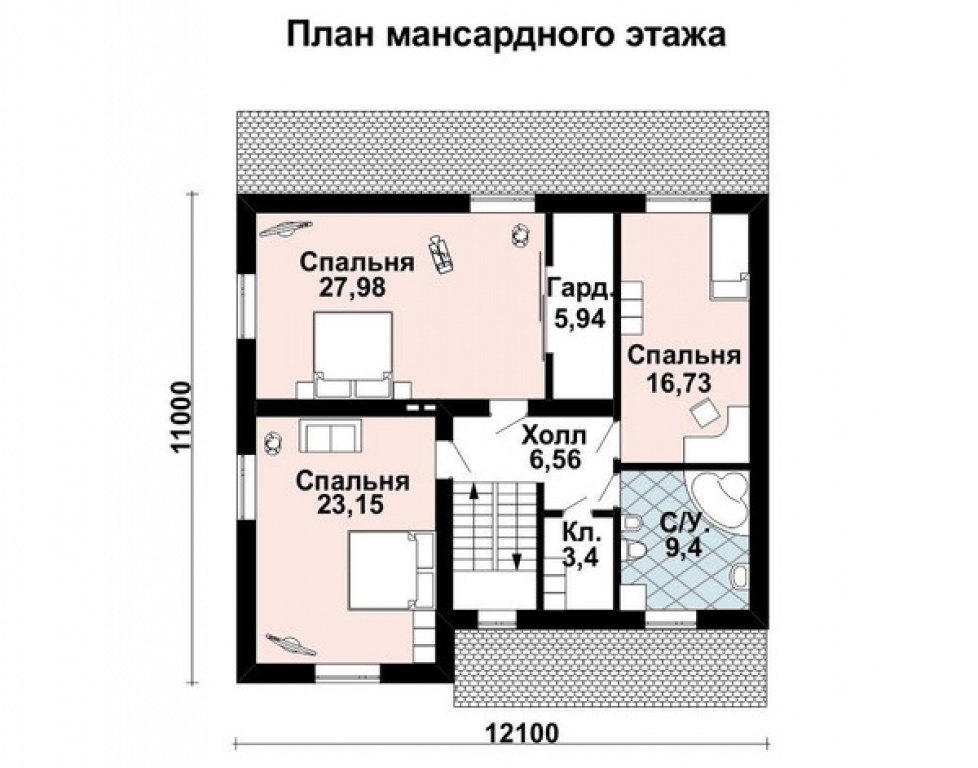 Проект дома Проект дома AS-2019 - Фото 