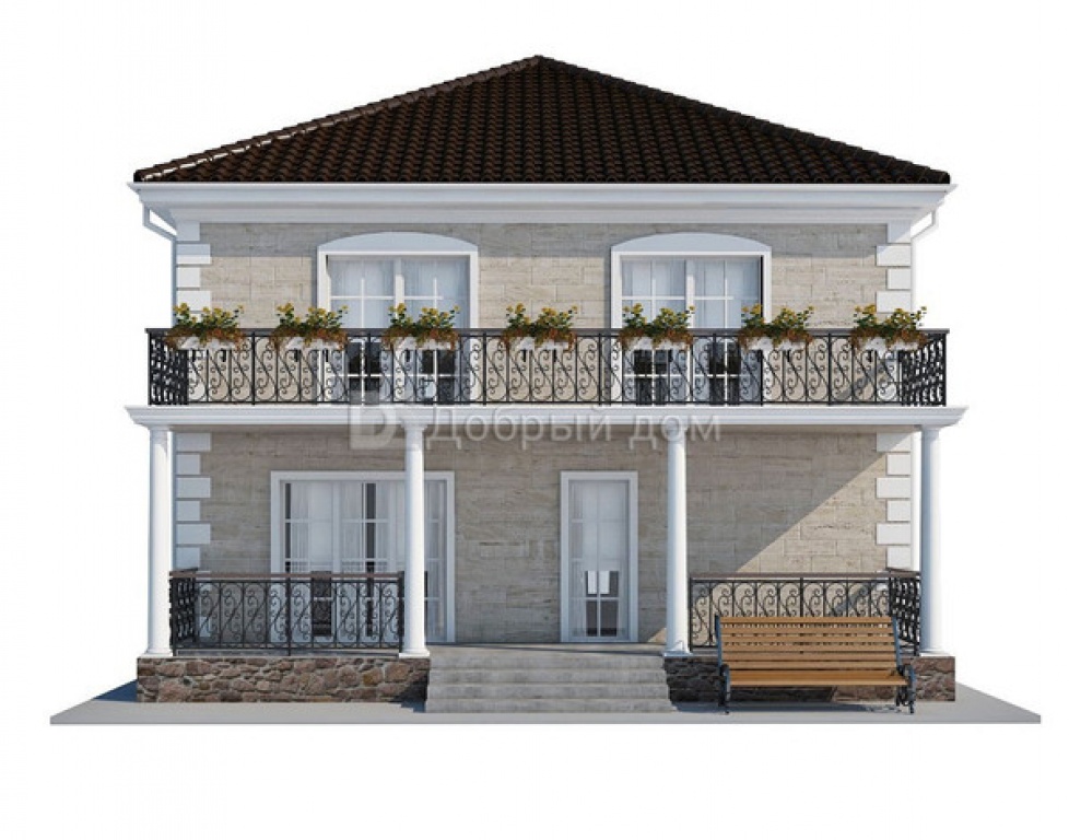 Проект дома Проект дома AS-2028 - Фото 1