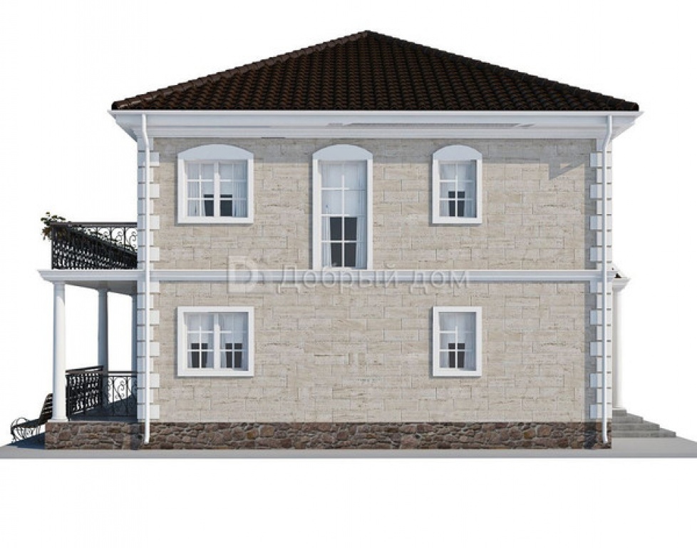 Проект дома Проект дома AS-2028 - Фото 2