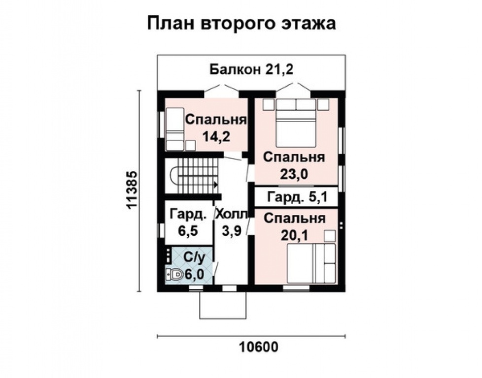 Проект дома Проект дома AS-2028 - Фото 6