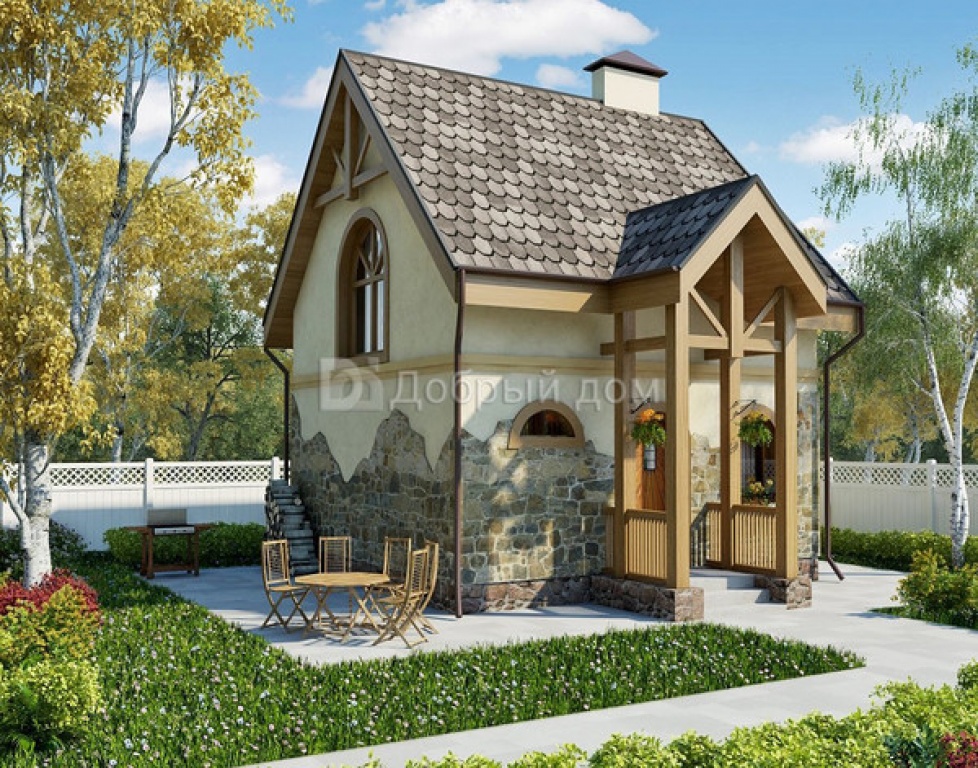 Проект дома Проект дома AS-2043 - Фото 