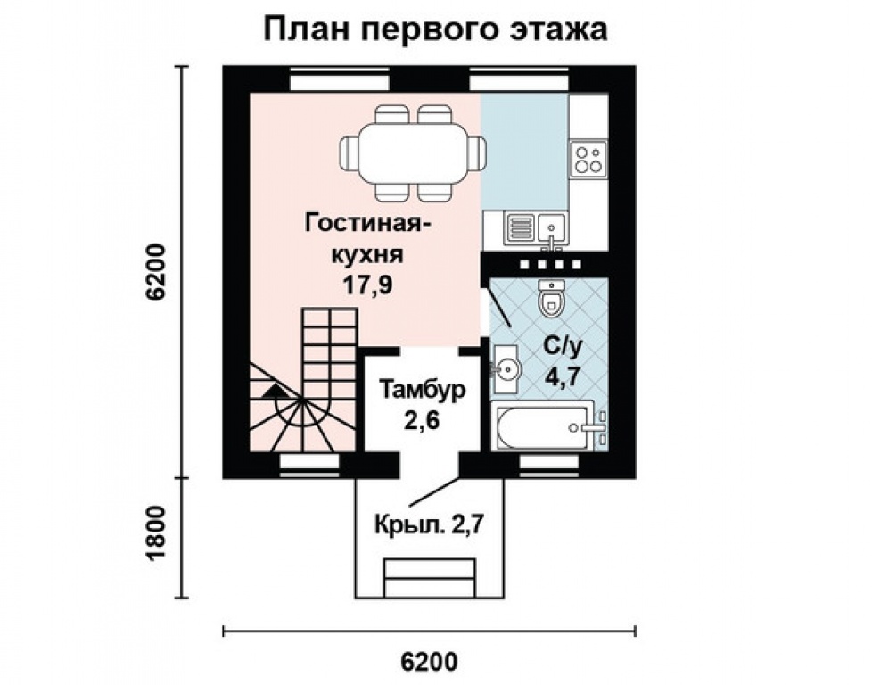 Проект дома Проект дома AS-2043 - Фото 1