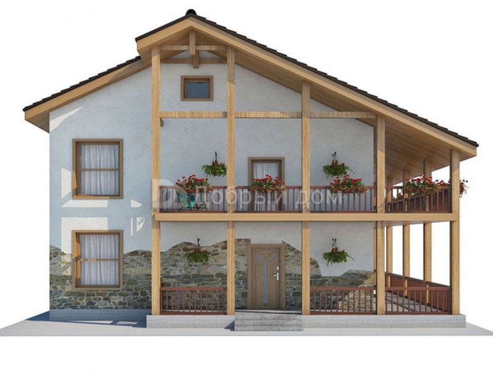 Проект дома Проект дома AS-2045 - Фото 1