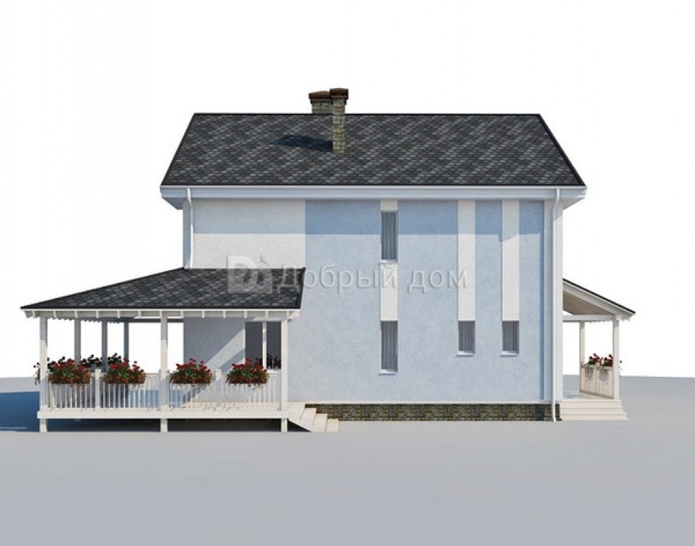 Проект дома Проект дома AS-2141-2 - Фото 2