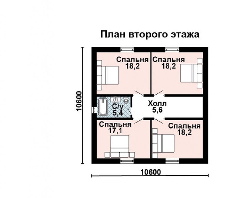 Проект дома Проект дома AS-2141-2 - Фото 6