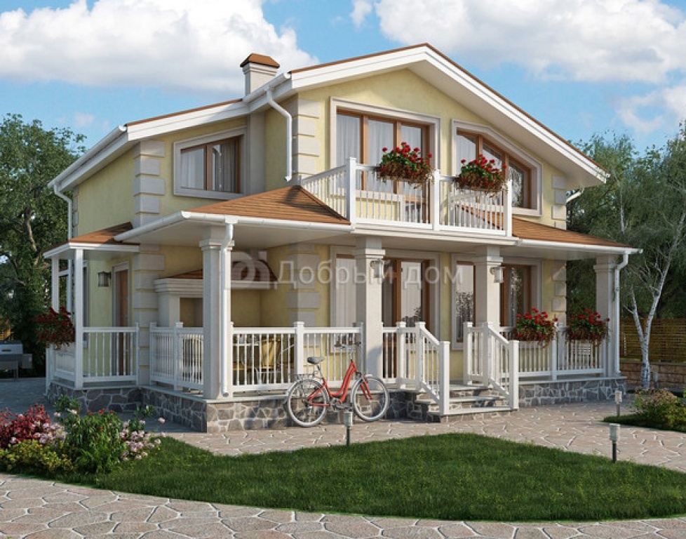 Проект дома Проект дома AS-2195 - Фото 