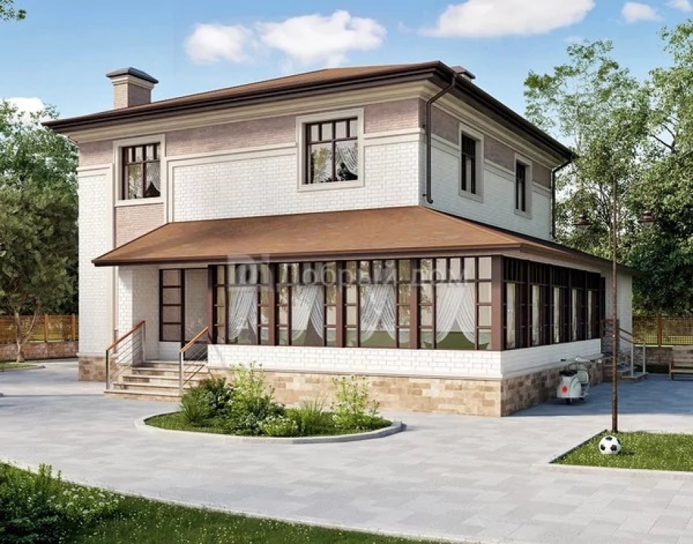 Проект дома Проект дома AS-2257 - Фото 