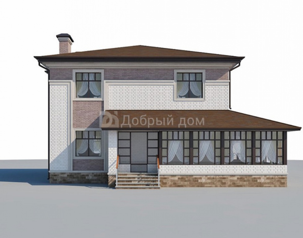 Проект дома Проект дома AS-2257 - Фото 1