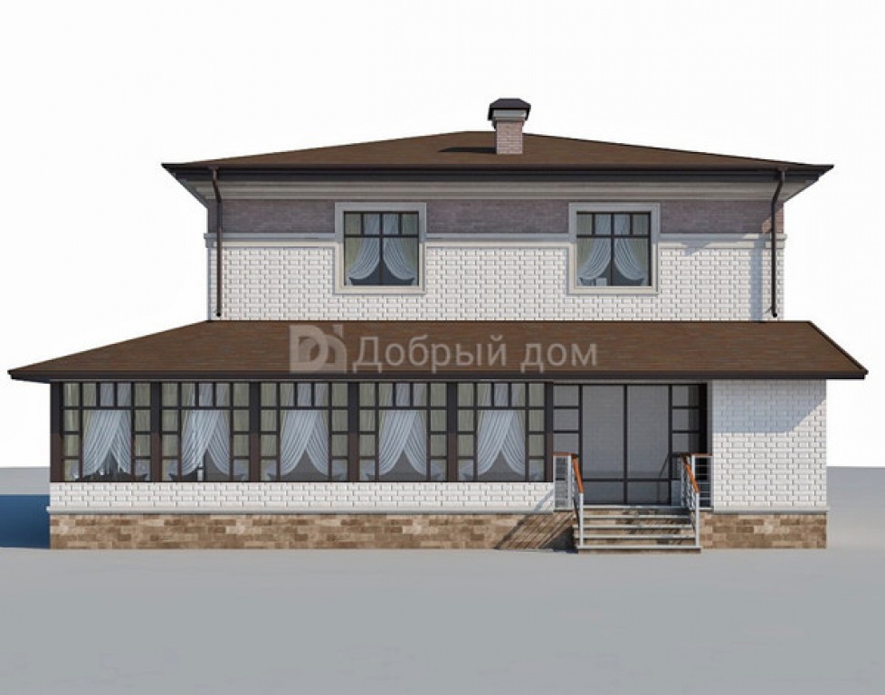 Проект дома Проект дома AS-2257 - Фото 2