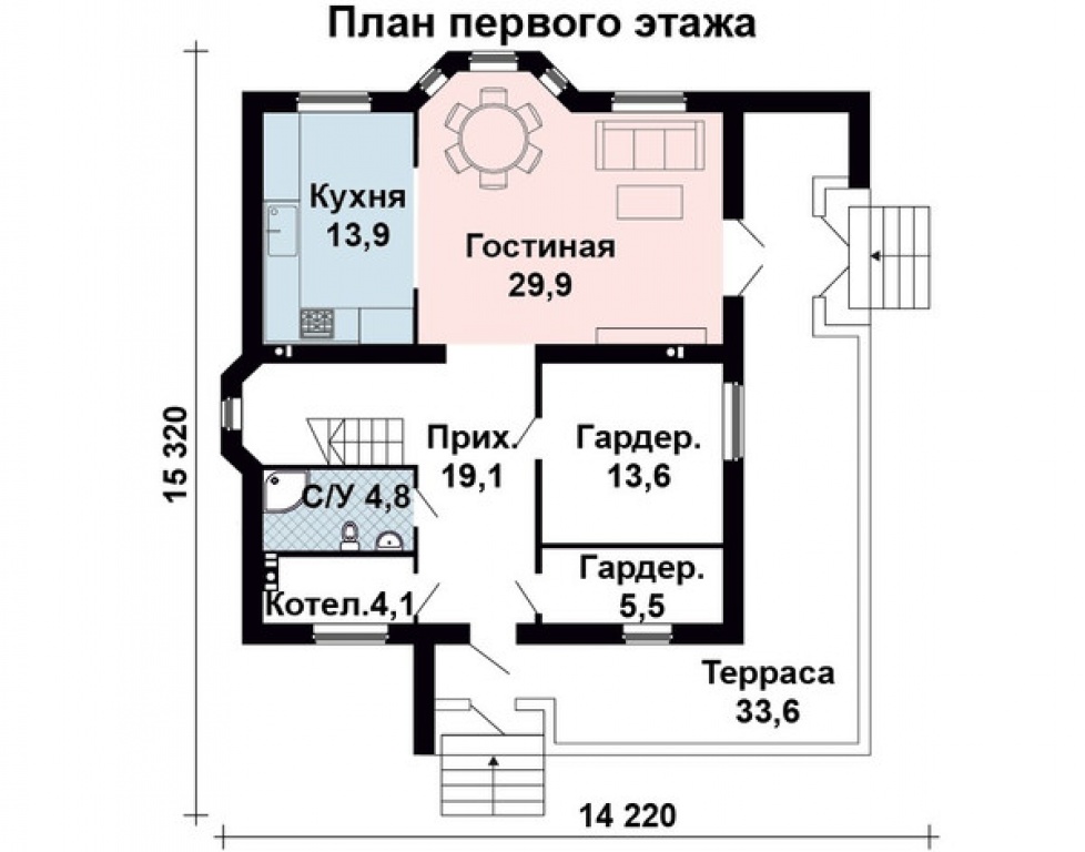 Проект дома Проект дома AS-2257 - Фото 5