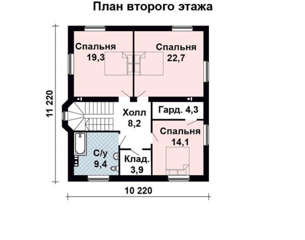 Проект дома Проект дома AS-2257 - Фото 6