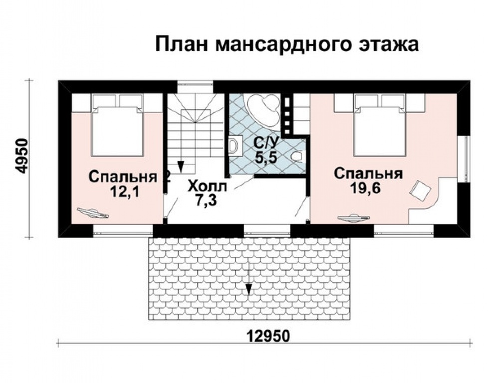 Проект дома Проект дома AS-2269 - Фото 2
