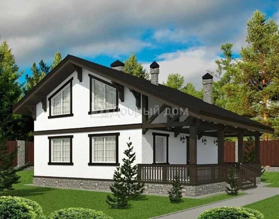 Проект дома Проект дома AS-2412 - Фото 