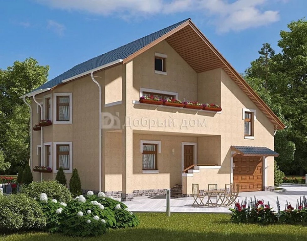 Проект дома Проект дома AS-282 - Фото 