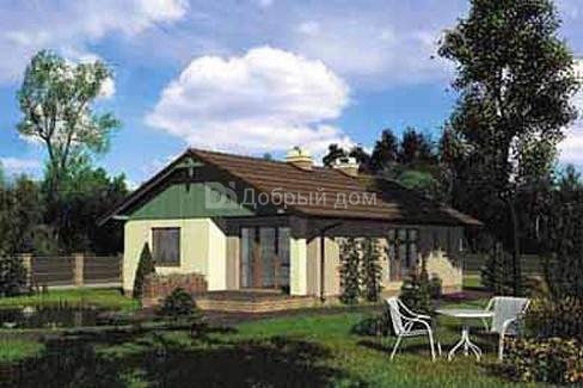 Проект дома Проект дома AS-814 - Фото 